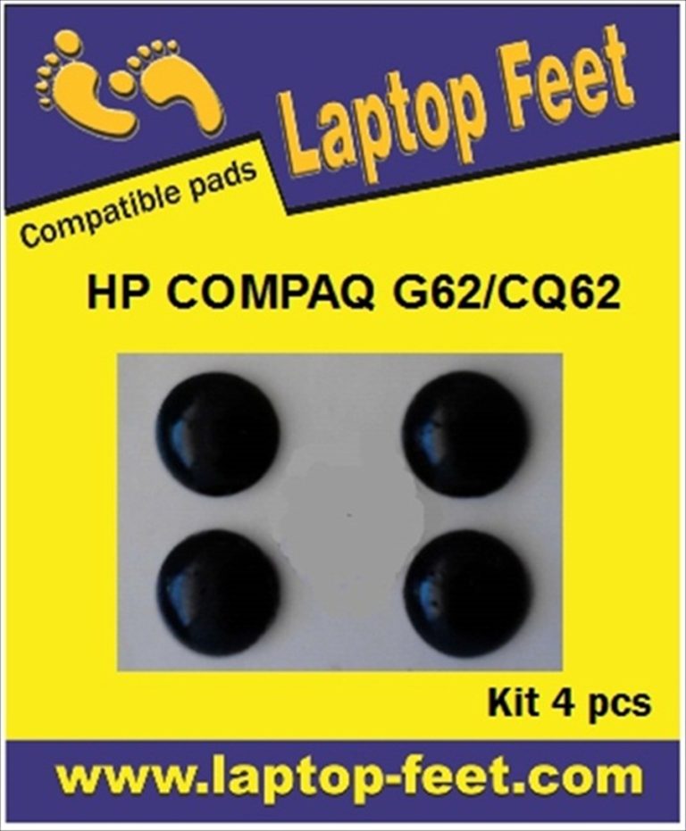 Laptop feet for HP COMPAQ G62/CQ62 compatible kit (4 pcs self adhesive