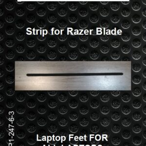 Laptop rubber foot for Razer Blade 17 (2011) RZ09-00710  compatible  (1 pc self adh. by 3M)